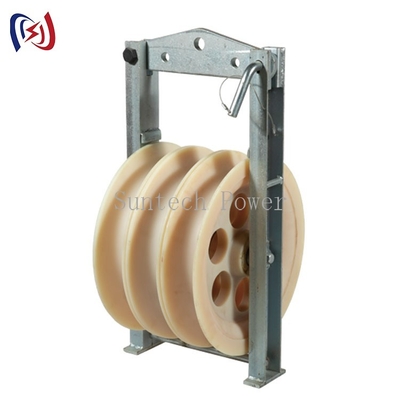 400x80mm عالية القوة كابل التوتير كتل البكرة