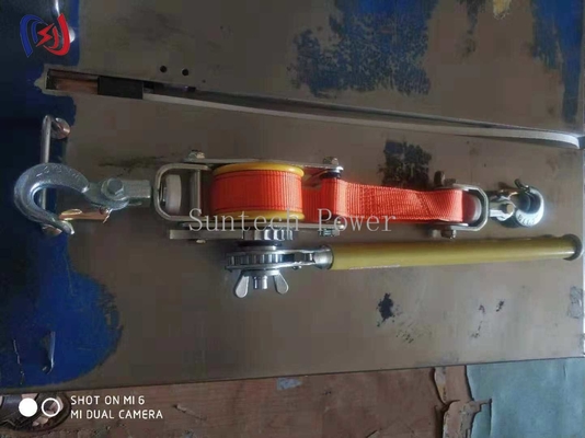 الجهد العالي العازل العازل الحماية الديولكتريكية حتى 15kV بناء النايلون غير الموصل للحفاظ على الخط المباشر