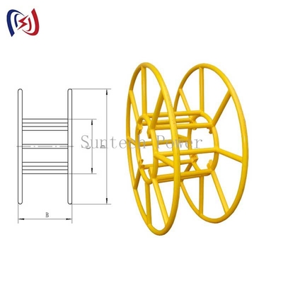 بكرة دور GSP وحامل دوران 360 درجة لفك الكابلات بسلاسة​