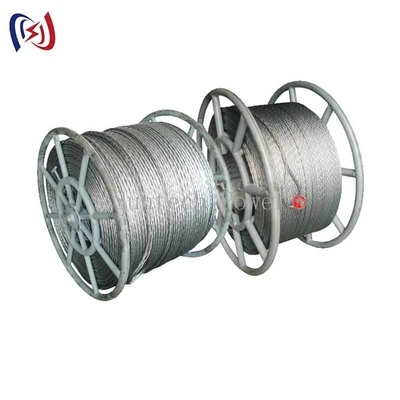 حبل فولاذي مضفر مضاد للالتواء عالي القوة للرفع والتركيب