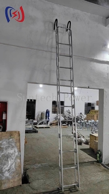 سلم سبيكة الألومنيوم 2.5-7M 150KG القدرة الصناعية