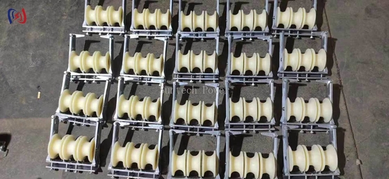 بكرة ربط ثلاث حزم SH80S 5KN لخطوط الطاقة