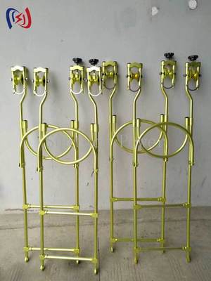 عربات التفتيش المهنية للسلالم المعلقة ذات الطول 1-1.8MM ووزن 4.5-8KG للحفاظ على خط نقل أكثر استقرارا بنسبة 35٪