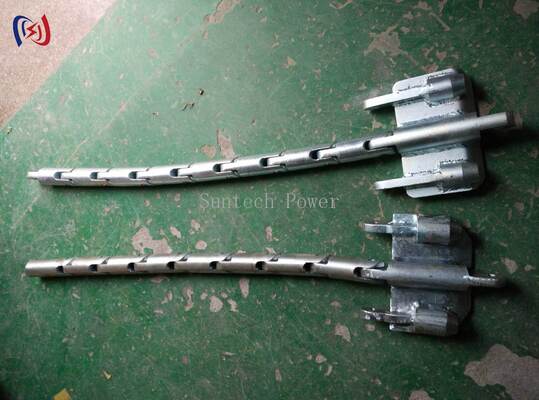 لوح الرأس القوي لثلاثة موصلات حزمة يحافظ على تشكيل المثلث الدقيق يوازن قوى الشد ويقدم قوة استثنائية