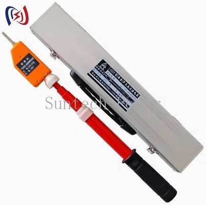 الكتروسكوب عالي الجهد لاختبار الخط المباشر مع 10-500KV الجهد المسموح به والعمل دون اتصال لإشارة واضحة للجهد