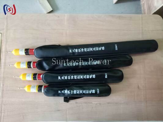 الكتروسكوب عالي الجهد لاختبار الخط المباشر مع 10-500KV الجهد المسموح به والعمل دون اتصال لإشارة واضحة للجهد