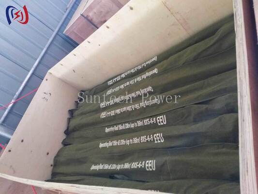 عصا التبديل الاحترافية من 10-500 كيلو فولت مع إجمالي طول 3-8M وعدد 3-4 عقدة للعمل الآمن