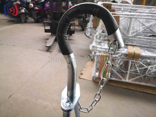 منصة عمل إطار شديد التحمل بحمولة مقدرة 1.5KN، وطول 3-10 متر، ووزن 30 كجم-100 كجم للوصول الآمن المرتفع