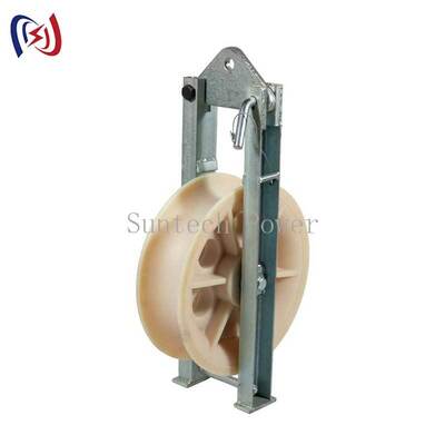 كتلة ربط السلاسل المهنية ذات الشفرة الواحدة مع الحمل المسموح به 5-20KN وشفرة الألومنيوم لربط الموصلات العليا الخفيفة الوزن