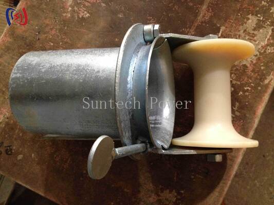 سلسلة B رولر حماية مدخل الكابلات مع قطر أنبوب 80-200mm لمقاومة التآكل وانخفاض التوتر سحب