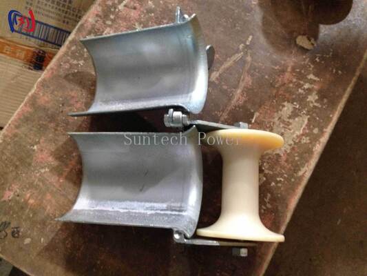 سلسلة B رولر حماية مدخل الكابلات مع قطر أنبوب 80-200mm لمقاومة التآكل وانخفاض التوتر سحب