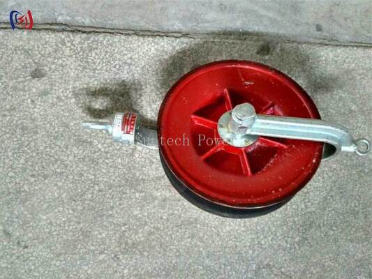 كتلة سلكية احترافية مع حمولة مقياسية 10-40KN وشريحة الألومنيوم للترسيم الآمن على خطوط النقل