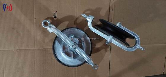 كتلة سلكية احترافية مع حمولة مقياسية 10-40KN وشريحة الألومنيوم للترسيم الآمن على خطوط النقل