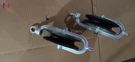 كتلة سلكية احترافية مع حمولة مقياسية 10-40KN وشريحة الألومنيوم للترسيم الآمن على خطوط النقل