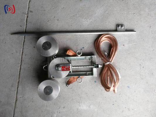 محترف 100A ماكس توارك الأرضية كتلة مع 50mm قطر السفلي ومادة الصلب الصب لأمان الأرضية الكهربائية