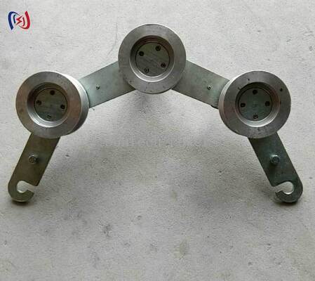 75 ملم قطر أسفل نوع الخطاف كتلة الترسيم للاتصالات السريعة والآمنة عالية التوصيل