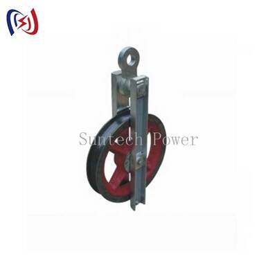 كتلة تحويل عالية السرعة المهنية لتغييرات الاتجاه السلسة والفعالة للكابلات مع حزمة منخفضة الاحتكاك والحمل المسموح به 50KN