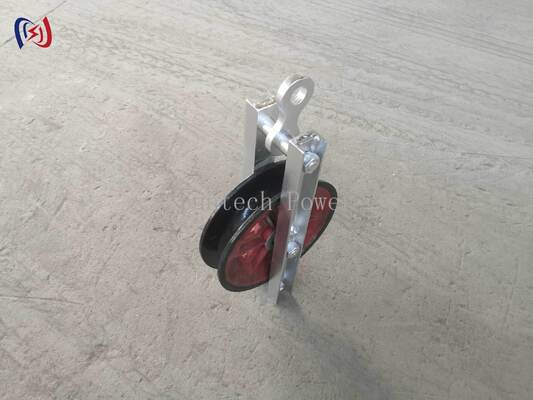 كتلة تحويل عالية السرعة المهنية لتغييرات الاتجاه السلسة والفعالة للكابلات مع حزمة منخفضة الاحتكاك والحمل المسموح به 50KN