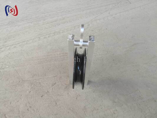 كتلة تحويل عالية السرعة المهنية لتغييرات الاتجاه السلسة والفعالة للكابلات مع حزمة منخفضة الاحتكاك والحمل المسموح به 50KN