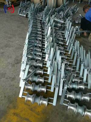 الكتلة الثقيلة الثلاثة لتركيب الموصلات مع حمولة 5KN