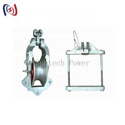 كتلة الحبال العالمية مع قطر 178x76mm و 10KN الحمل الاسمي لتركيب الموصلات الجوية متعددة الاستخدامات