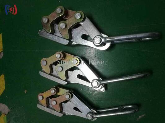 عقدة سلك الأرض المهنية مزدوجة الكاميرا مع 10-30KN الحمل المسموح به لأسلاك 11-15mm ومقاومة للتآكل