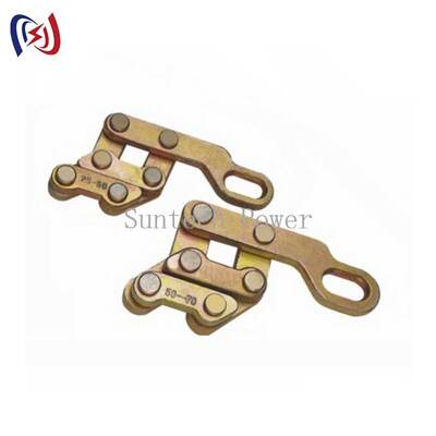 عقدة سلك الأرض الموازي المهنية مع 10-30KN الحمل المسموح به و 13-26mm Max Open للتوتر في وقت واحد من الأسلاك الأرضية التوأم