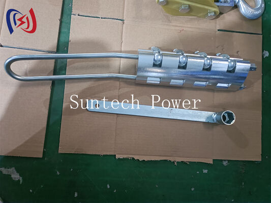 عقدة سلك الكابلات البصرية المهنية لسحب كابلات الألياف البصرية الآمنة مع قطر الكابل 8-20 مم و 16-25KN الحمل المسموح به