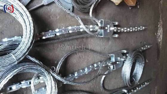 لوحات الرأس المهنية لمرشدين ثلاثي الحزم مع 100-180KN الحمل المسموح به، والهندسة المثلثية الدقيقة، والسبائك الألومنيوم المقاومة للتآكل