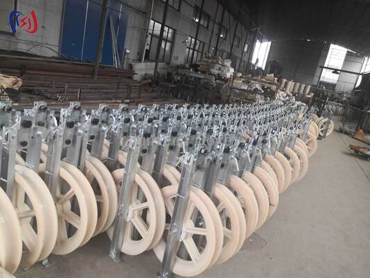 Heavy Duty 660 Series Stringing Block for High Tension Power Line and OPGW Installation Projects