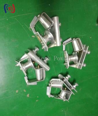 Professional Skyward Corner Stringing Block for High Tension Angle Change with 5KN Rated Load for LGJ25-185 Power Line Construction