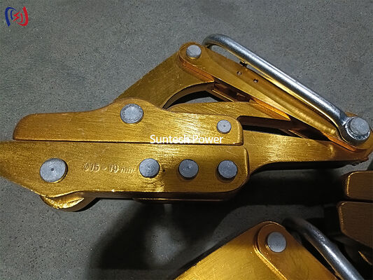 المقبض القادم 8-20mm قطر مع 16-45KN الحمل المسموح به و 3.8-5.6KG الوزن لسلسلة خطوط النقل