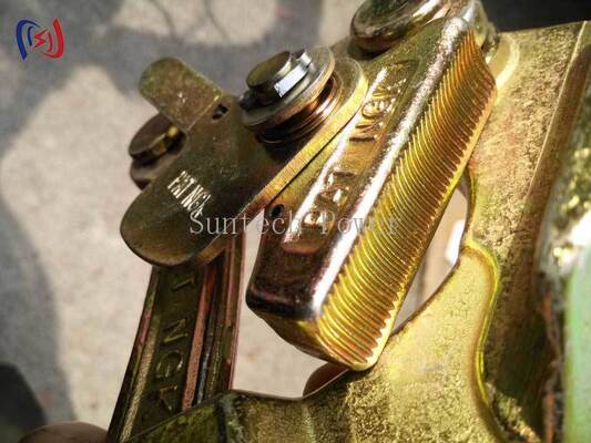 عقدة عالمية تأتي جنبا إلى جنب لمشبك خطوط النقل مع حمولة مقياسية 10-30KN ، قطر 2.5-32mm ووزن 1.3-2.8KG