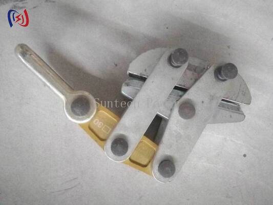 عقدة الحبل الفولاذي المضادة للتواء تعال مع المقبض 50-200KN ل 11-30mm خط نقل
