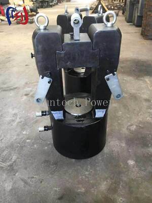 200T الرأس الهيدروليكي المضطرب مع المضطربات السادسة للعمل بمضخة البنزين 80Mpa