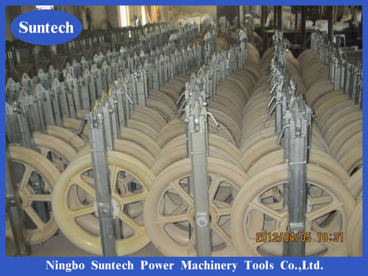 400x80mm عالية القوة كابل التوتير كتل البكرة
