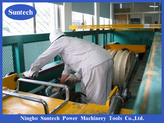 660x100mm الإطار الصلب المجلفن النايلون الحزم التوتير موصل بكرة كتلة