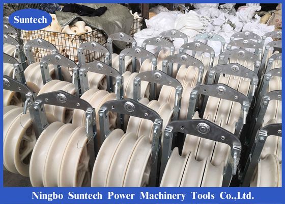 508 X100mm نقل خط نايلون إحزم عجلة موصل بكرة التوتير بلوك