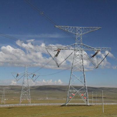 35 66110 220kv خط النقل برج الملاك الصلب لموقع البناء