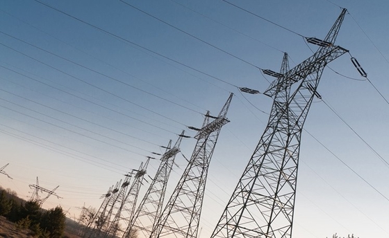 ASTM A123 برج زاوية مجلفن في خط النقل