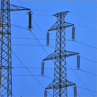 المضلع المخروطي 220kv نهر عبور شعرية برج الصلب