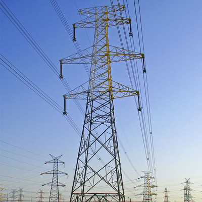 ASTM123 برج خط نقل الصلب المجلفن Q235 Q345