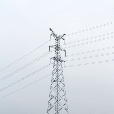 تراجع الجلفنة على الساخن 132kv برج خط نقل الطاقة