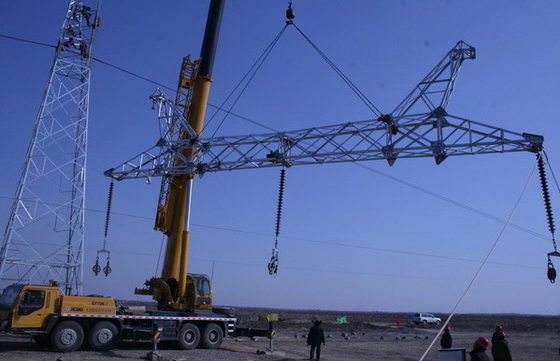 برج نقل الطاقة الفولاذي المجلفن Q345B A572