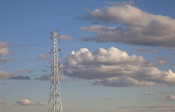 برج نقل الطاقة الفولاذي المجلفن Q345B A572