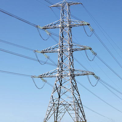 تراجع الساخنة المجلفن برج خط نقل 500KV الملاك الصلب
