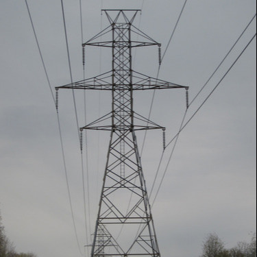10-1000KV HDG زاوية الصلب مزدوجة الدائرة شعرية برج الإرسال