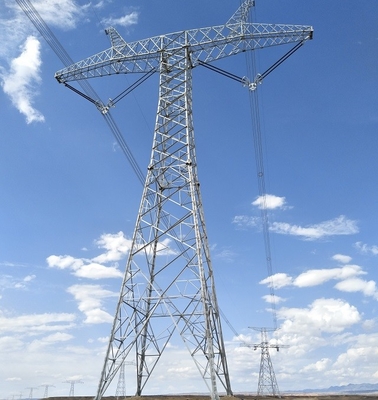زاوية الصلب المجلفن 11KV 33KV 132KV 220KV برج الإرسال