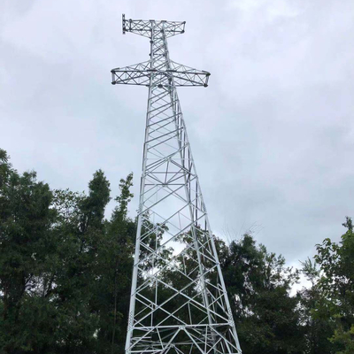 110KV HDG زاوية الصلب برج نقل الصرح
