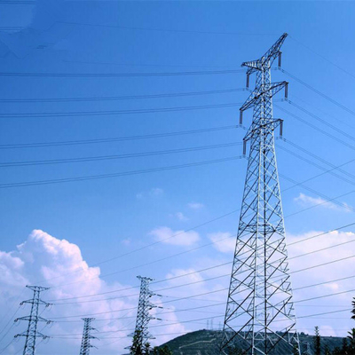 تراجع الساخنة الصلب المجلفن برج نقل الطاقة 110KV
